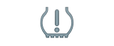 Tire pressure warning light