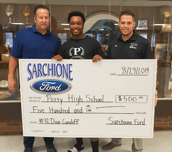 Sarchione Ford Proudly Supporting Your Local High School Football Programs